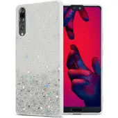 Cadorabo TPU Hülle mit Glitzer für Huawei P20 PRO / P20 PLUS