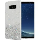 Cadorabo TPU Cover funkelnder Glitter