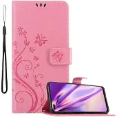 Cadorabo Flower Book Hülle für Realme 6 PRO
