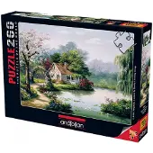 AnaTolian 3304 puzzle 260XL pcs. Spring in the Village by Sung Kim