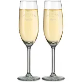 Yoursurprise Sektglas mit Gravur (2 Stück)