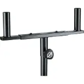 K&M 24105 Lautsprecher Halterung Gabel schwarz