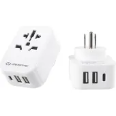 Lifeventure Weltreiseadapter Mit Usb Für Us-steckdosen