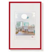 Walther design Lifestyle Kunststoff Bilderrahmen 18x24 cm ROT