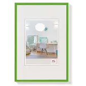 Walther design Lifestyle Kunststoff Bilderrahmen, grasgrün, 7 x 10 cm