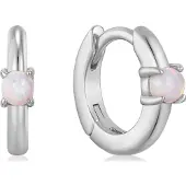 Ania Haie Damen-Creolen 925er Silber 2 Opal Ania Haie Silber