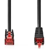 Nedis CAT6-Netzwerkkabel - RJ45 Stecker - RJ45 Stecker - SF/UTP - 5.00 m - Rund - LSZH - Schwarz - Umschlag