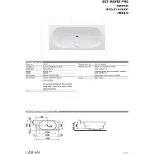 Laufen Einbau-Badewanne PRO 1700x750mm weiß