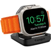 Spigen AMP05764, Stand, Smartwatch, Schwarz, Apple, Apple Watch Series, Thermoplastische Polyurethane (TPU)