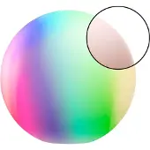 TINT Smart Home Calluna, Ø 30 cm, sand, ZigBee ,RGBWW, E27