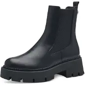 Tamaris Damen Stiefel Vegan schwarz 36