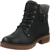 Tom Tailor Schnürstiefel Schwarz