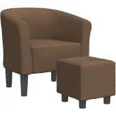 vidaXL Heath With footstool
