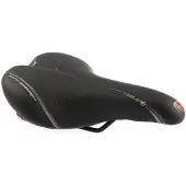Selle Bassano Sattel Volare M X33 mit LED Herren - schwarz