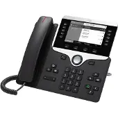 Cisco 8811, IP-Telefon, Schwarz, Kabelgebundenes Mobilteil, Tisch/Wand, LCD, 800 x 480 Pixel