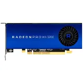 AMD Radeon Pro WX 3200, Radeon Pro WX 3200, 4 GB, GDDR5, 128 Bit, 7680 x 4320 Pixel, PCI Express x16 3.0