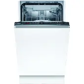 Bosch Serie 2 SPV2XMX01E, Voll integriert, Single (45 cm breit), Grau, Berührung, 1,75 m, 1,65 m