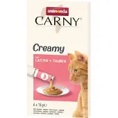 Animonda Carny Carny Creamy mit Lachs und Taurin 6x15g