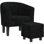 vidaXL Indie With footstool
