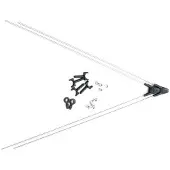 Sks Stangen asr pour garde-boues avant bluemels(acc.inclus) (x2)