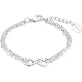 s.Oliver Armschmuck für Mädchen, Edelstahl, Glasstein | Infinity