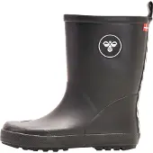 Hummel Rubber Boot Jr Kinder Gummistiefel Regenstiefel Stiefel Kinderstiefel wasserdicht schwarz 206511-2001, Schuhgröße:37 EU
