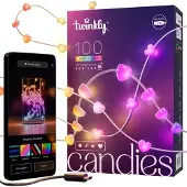 Ledworks Candies LED-Weihnachtsbaumbeleuchtung TWKH100RGB-T 6 m