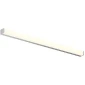 LINDBY Klea LED Wandleuchte L120 Chrome - , Klea, Metallisch, für Badezimmer, Metall, Modern