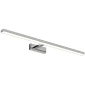 LINDBY Wandlampe Jukka , chrom / silber, für Badezimmer, Aluminium, Modern, Wandleuchte, Wandlampe Bad