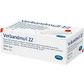 Hartmann Verbandmull 10 cmx1 m zickzack 1 St Verband