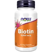 Now Biotin 5000 mcg 60 Pc