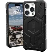 Uag Apple iPhone 15 Pro Hülle - Kunststoff - - Backcover/Hard Case - Schwarz