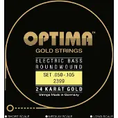 Optima 2399.L 24K Gold Strings Long Scale Medium