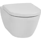 Ben Segno Hänge-WC mit Toilettensitz Xtra glaze+ und Free Flush matt weiß