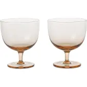 Ferm Living Wasserglas Host Blush 200 ml (2er-Set)