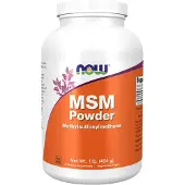 Now MSM Methylsulfonylmethan, Pulver 454 g