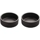 Hunter - 2 x Dog Bowl ceramic Osby 350 ml, anthracite