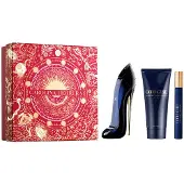 Carolina Herrera Good Girl Duftset 80ml Eau de Parfum + 10ml Eau de Parfum Reisegröße + 100ml Körperlotion.
