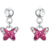 Prinzessin Lillifee Ohrringe für Mädchen, 925 Sterling Silber, Preciosa | Schmetterling