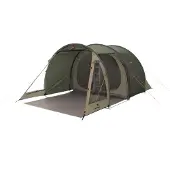 Easy Camp Galaxy 400 Rustic, Camping, Festrahmen, Tunnelzelt, 4 Person(en), Bodenwischlappen, Grün