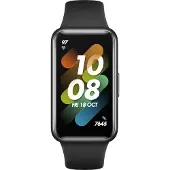 Huawei Band 7, Aktivitäts-Trackerarmband, 3,73 cm (1.47"), AMOLED, 180 mAh, Wasserfest, Schwarz