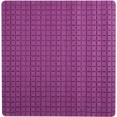 MSV Tapis Anti Derapant Quadro Premium 54 X 54 cm Viol