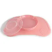 Twistshake - Click Mat + Plate 6+m Pastel Pink