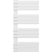 Belrad Handtuchheizkörper/Badheizkörper Paneel Anschluss linksseitig weiß 1200x600 681W