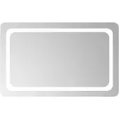 vidaXL LED-Badspiegel 80x50 cm