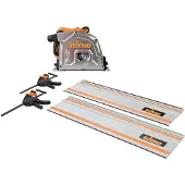 Triton Tauchsäge 1400 Watt mit Führungsschiene und Zubehör TTS185KIT TTS1400