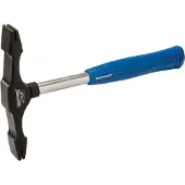 Silverline Mörtelhammer mit zwei Pinnen und Stahlrohrstiel 709 g
