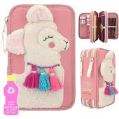 TOPModel Cosy With Application (0412584) Dreifach-federmäppchen Rosa Mann Rosa One Size