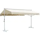 vidaXL Freistehende Markise 600x300 cm Creme