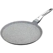 Master Class MCMCP28 Omelettpfanne, 28 cm max. Durchmesser, Gusseisen/Gussaluminium, Induktionsherd-geeignet, Antihaftbeschichtung